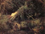 Slaves Escaping Through the Swamp Moran, Thomas